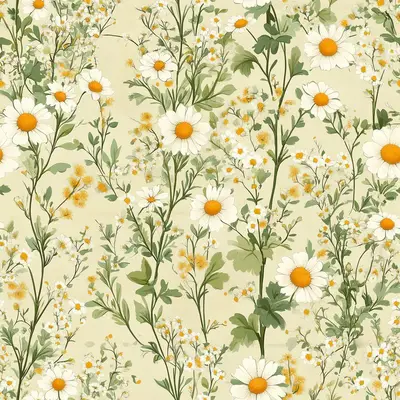 Wild Chamomile Small White Da