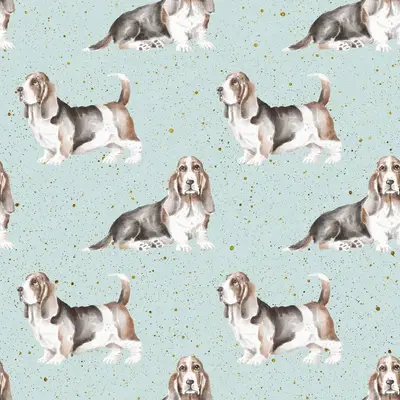 Basset Pattern - Seamless 1