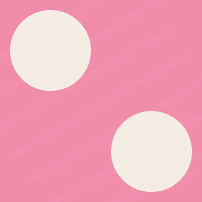Big Cream Dots on Bubblegum
