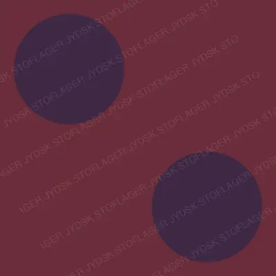 Big Garnet Dots on Purple