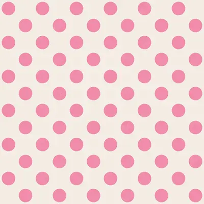 Bubblegum Dots on Cream
