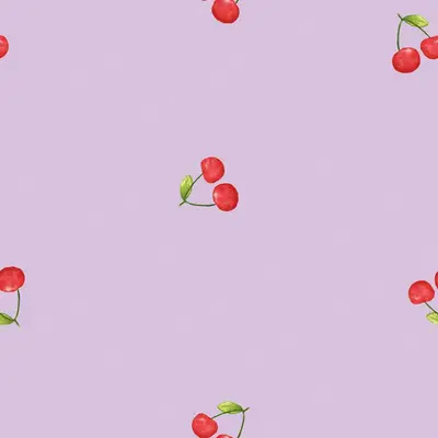 Cherry Design Wide 2 - Lavender