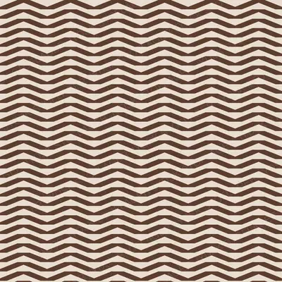 Chevron Cocoa on Oat