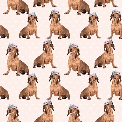 Dog5 Dachshunds Paper12
