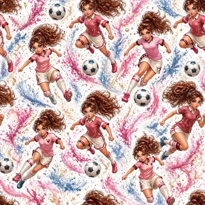 Football Girl Splash