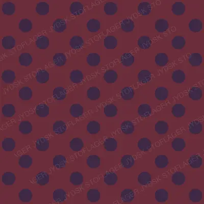 Garnet Dots on Purple