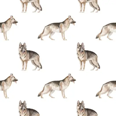 German Shepherd Pattern 1