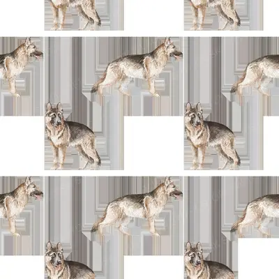German Shepherd Pattern 1