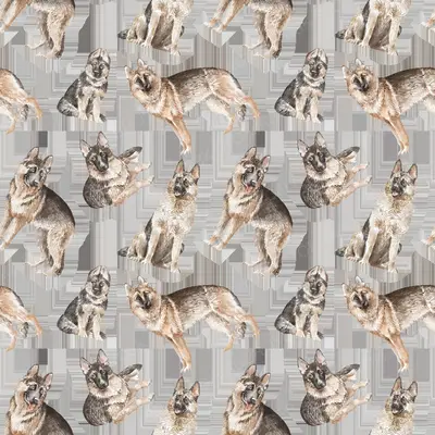 German Shepherd Pattern 2