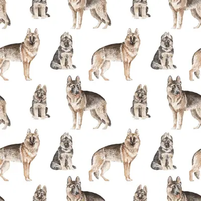 German Shepherd Pattern 3