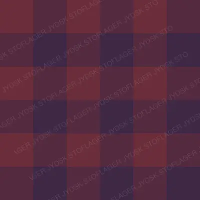 Gingham Purple and Garnet