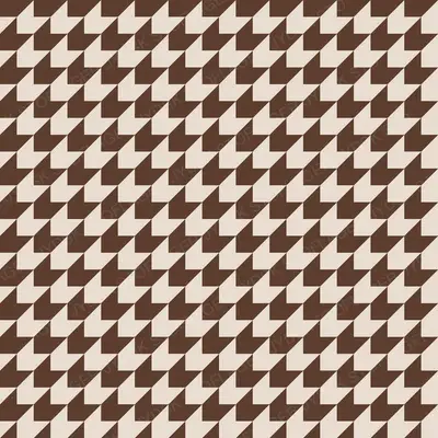 Houndstooth Cocoa on Oat