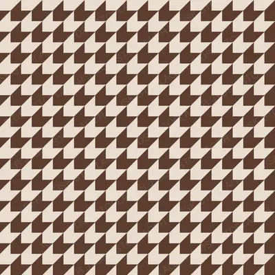 Houndstooth Oat on Cocoa