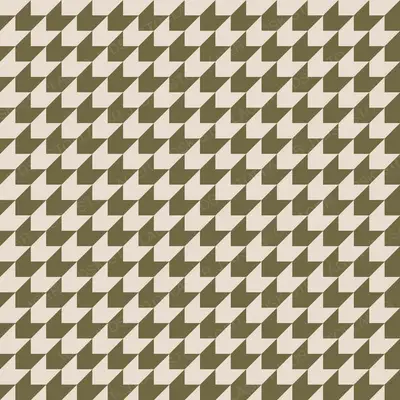 Houndstooth Oat on Olive