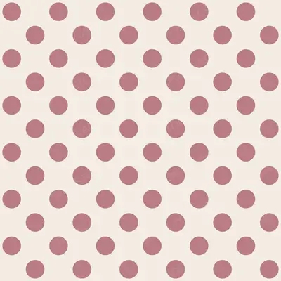 Mauve Dots on Cream