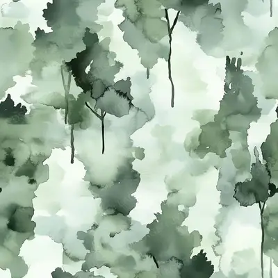 Pastel Watercolor Wash in Safari-Inspired Tones
