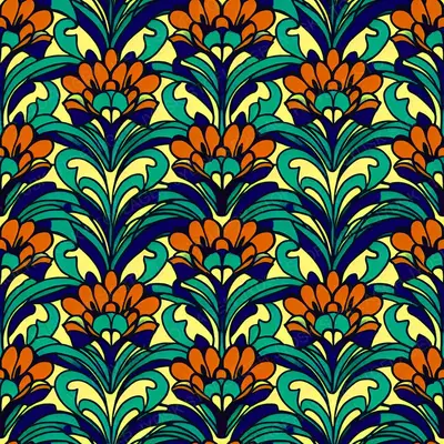 Psychadelic Flowers Pattern 4 Boost 3