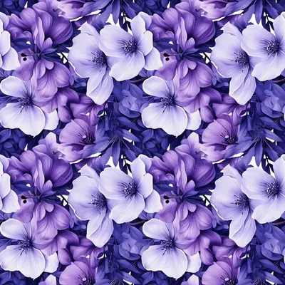 Purple Summer Flowers
