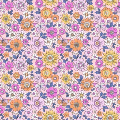 Small Rose Flowers - Seamless 2