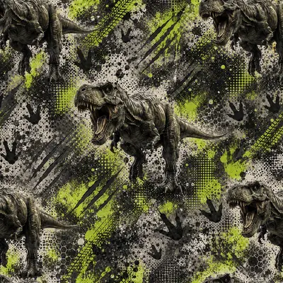 T-Rex Grunge Green