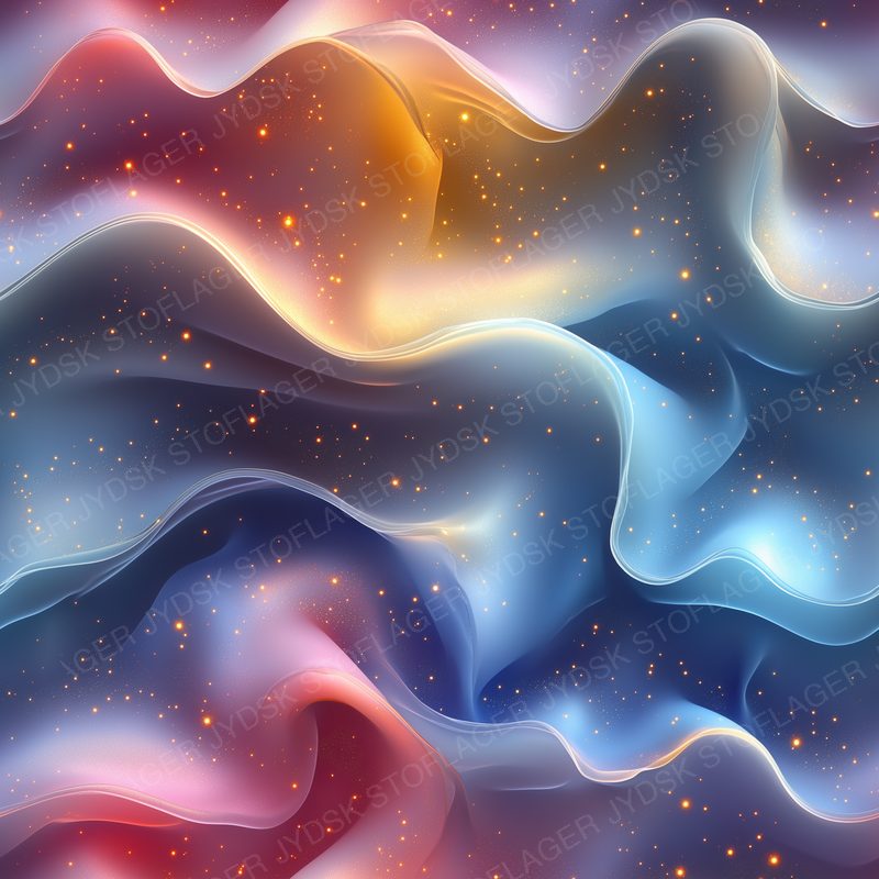 Abstract Pattern Inspired by Summer Wave