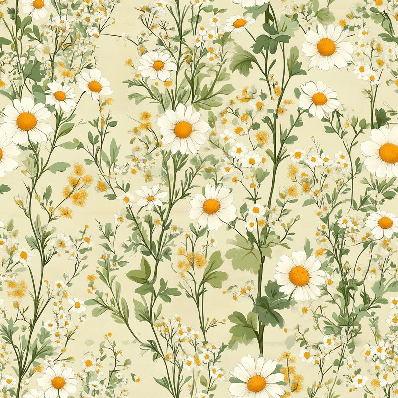 Wild Chamomile Small White Da