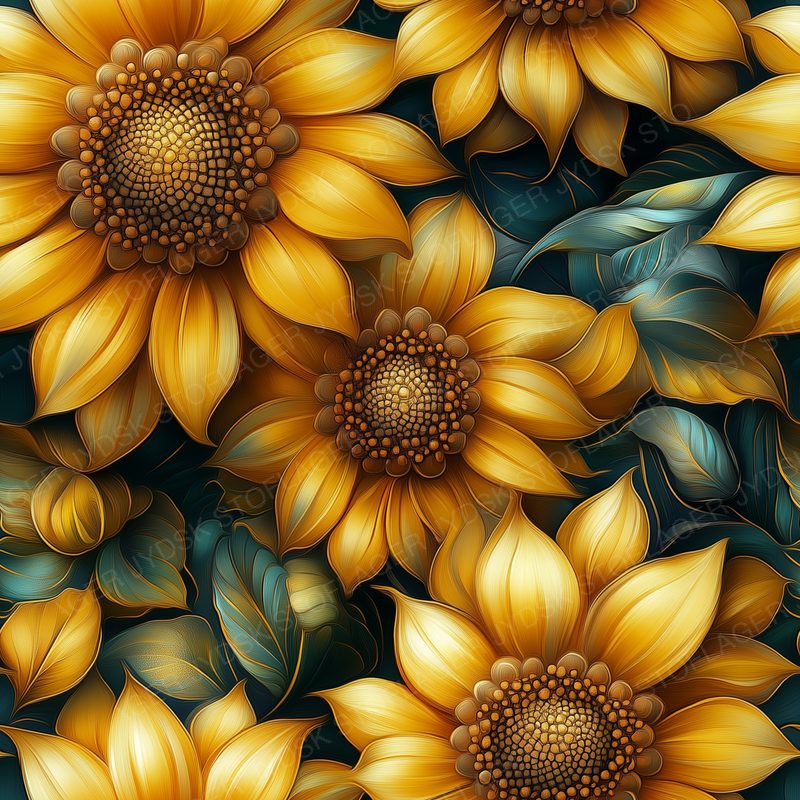 Digital Sunflowers Featurin