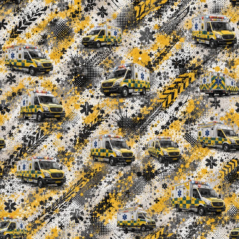 Ambulance Grunge
