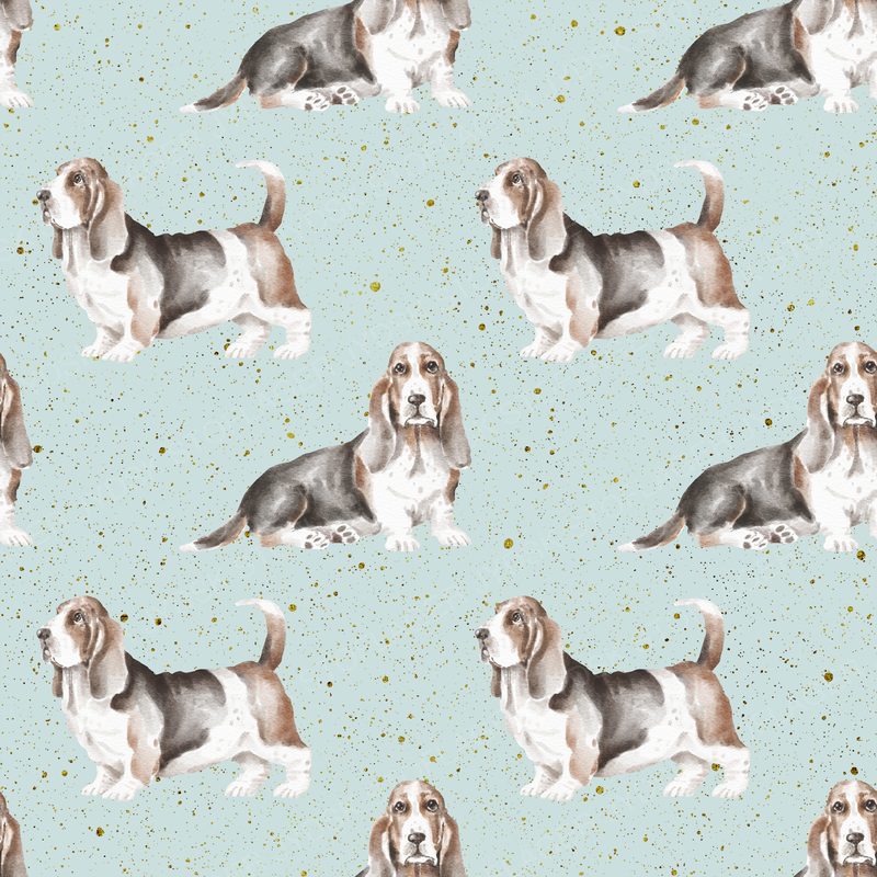 Basset Pattern - Seamless 1
