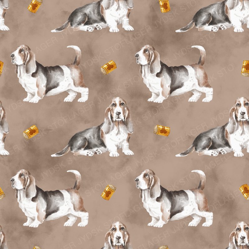 Basset Pattern - Seamless 2