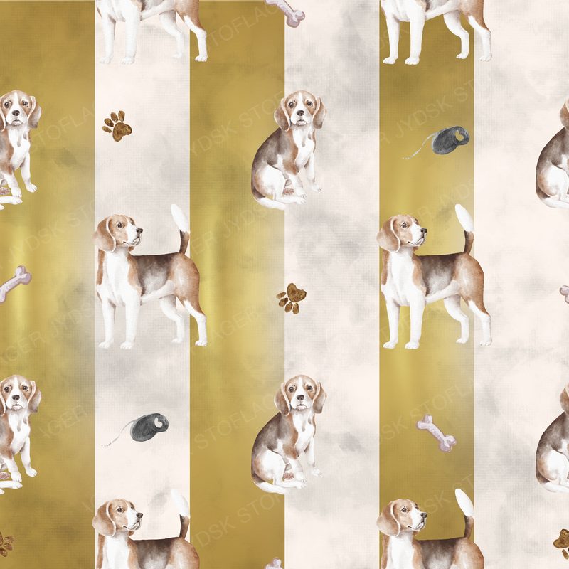Beagle Pattern 3 - Seamless 1