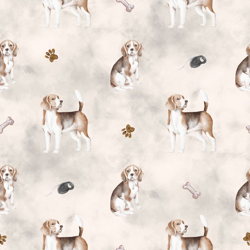 Beagle Pattern 3 - Seamless 3