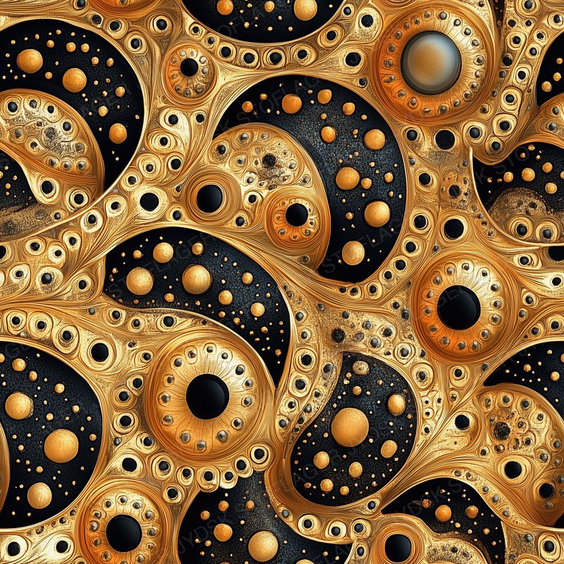 Beautiful Pattern in the Style of Chinoiserie