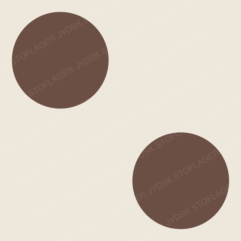 Big Cocoa Dots on Cream