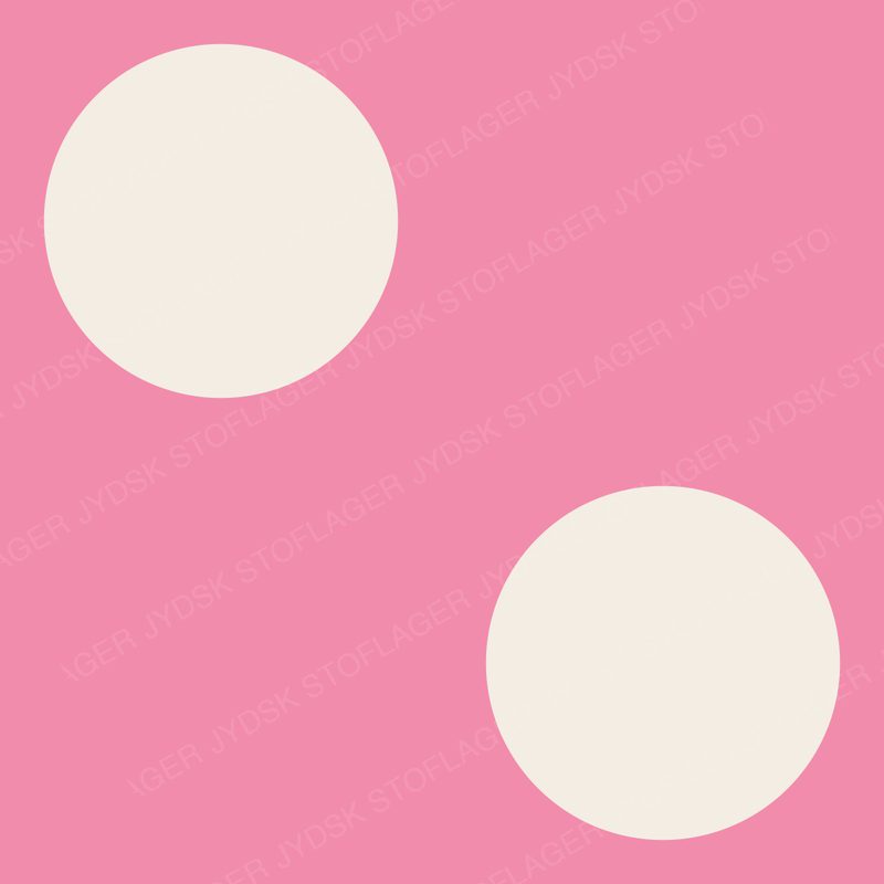 Big Cream Dots on Bubblegum