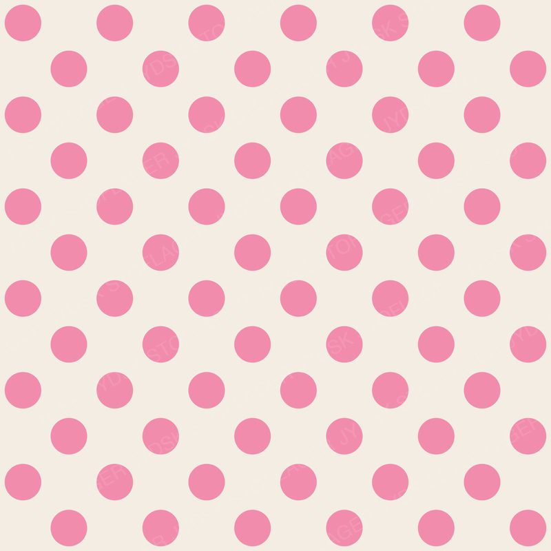 Bubblegum Dots on Cream