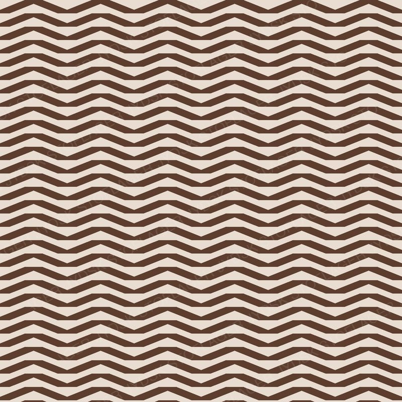 Chevron Cocoa on Oat