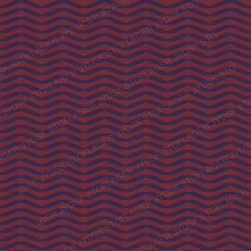 Chevron Garnet on Purple