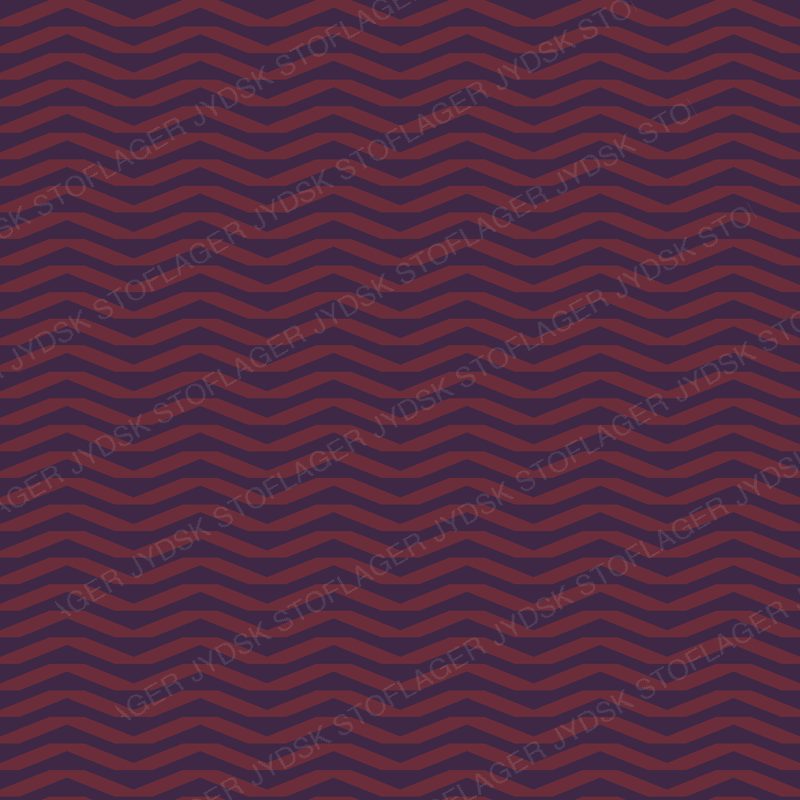 Chevron Purple on Garnet