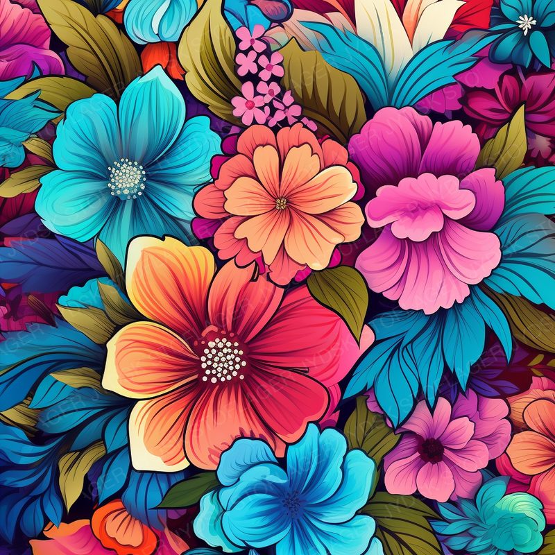 Colorful Blossoms and Flowers in 2