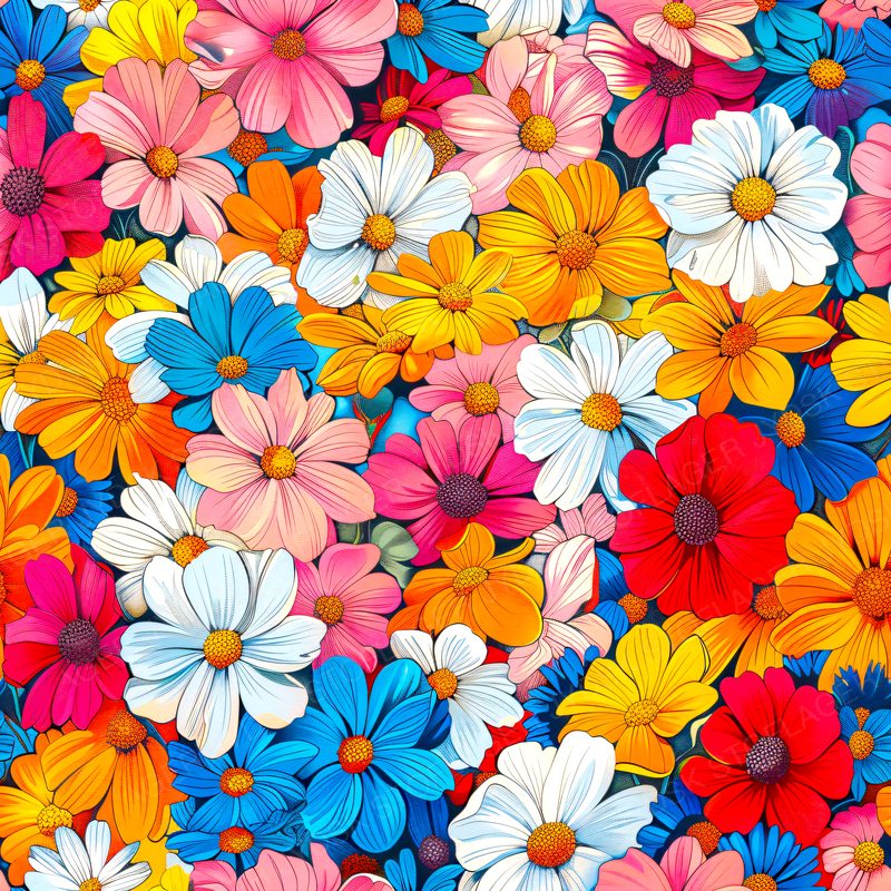 Colorful Summer Flowers