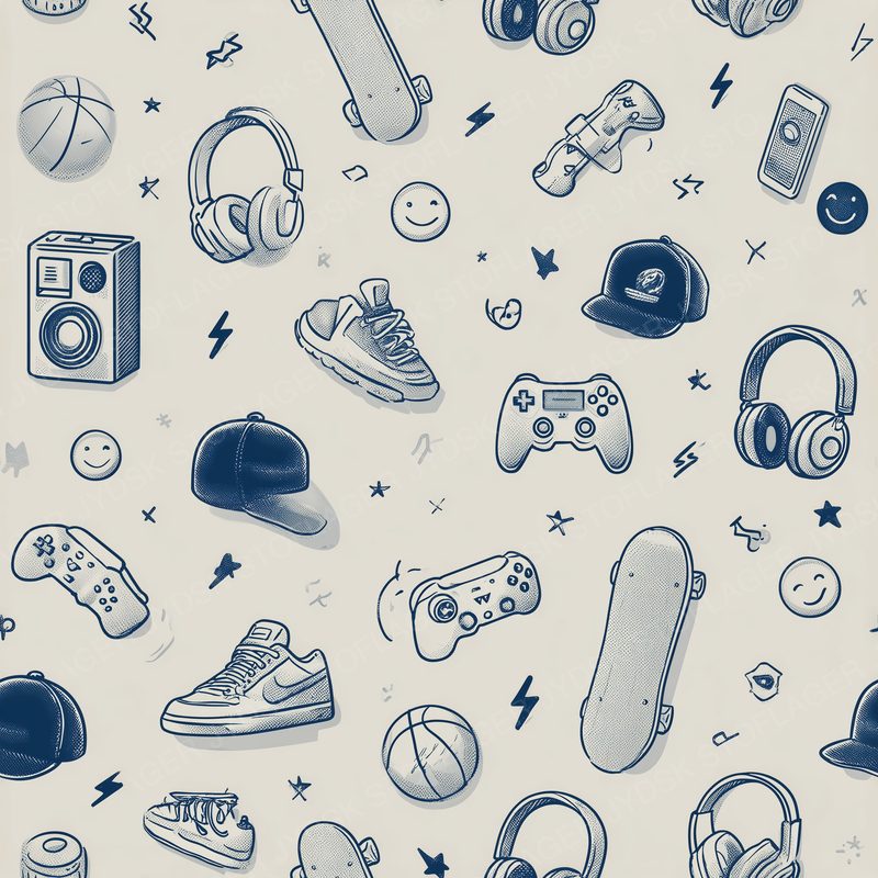 Cool Boys Background Texture 2