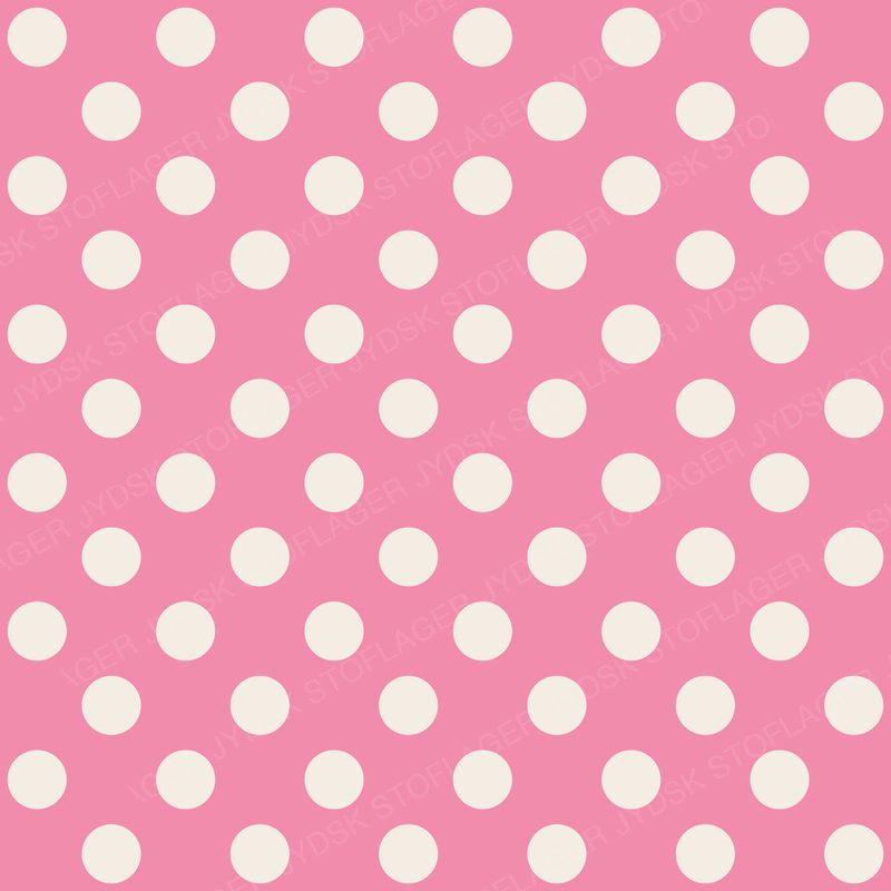 Cream Dots on Bubblegum