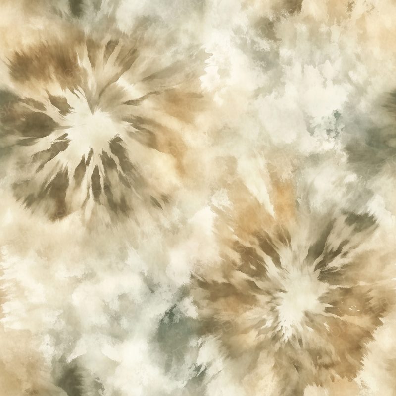 Created0528 a Subtle Natural Color Tie-Dye Illustration