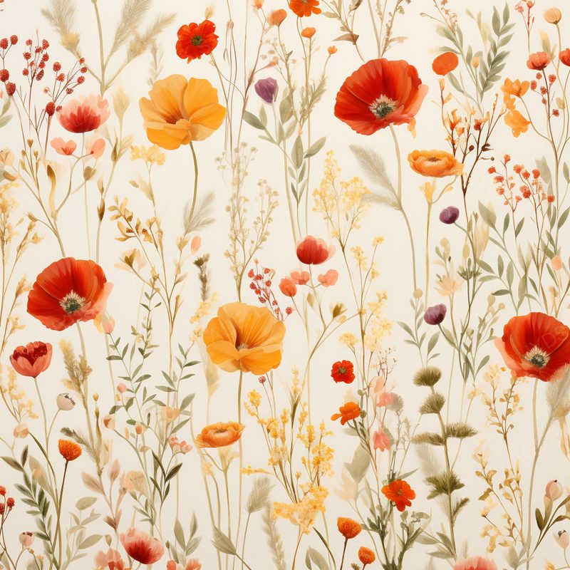 Crypto Top Trader1 Boho Wildflowers in the Style