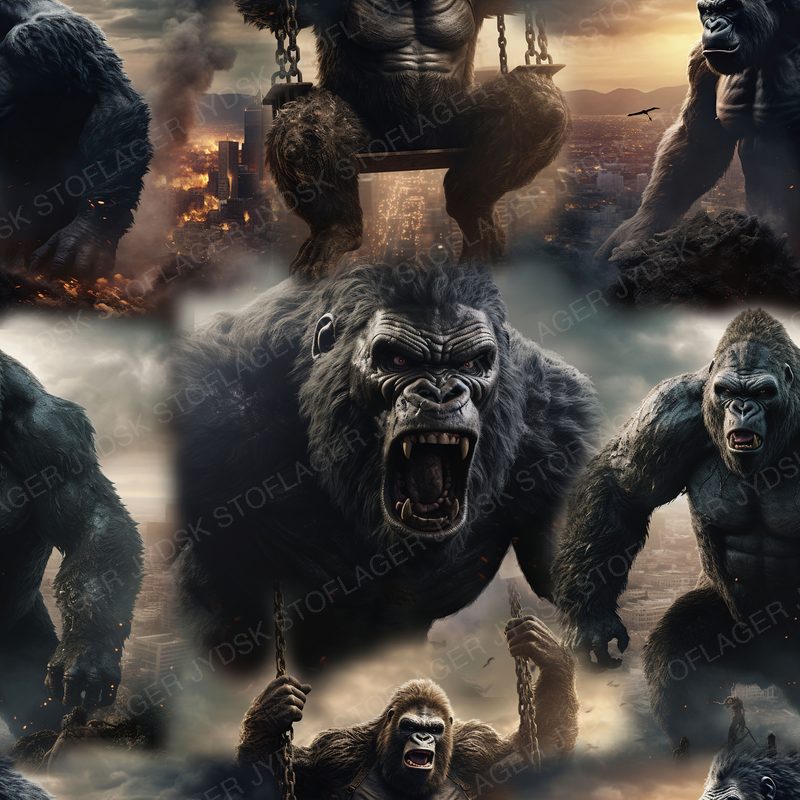Dangerous Gorilla (High Resolution)