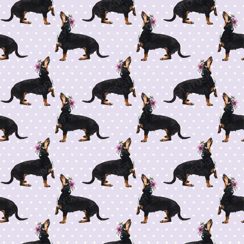 Dog5 Dachshunds Paper11