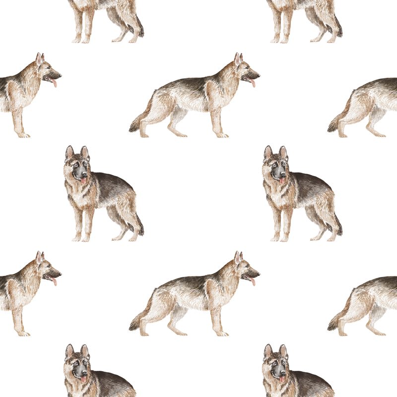 German Shepherd Pattern 1