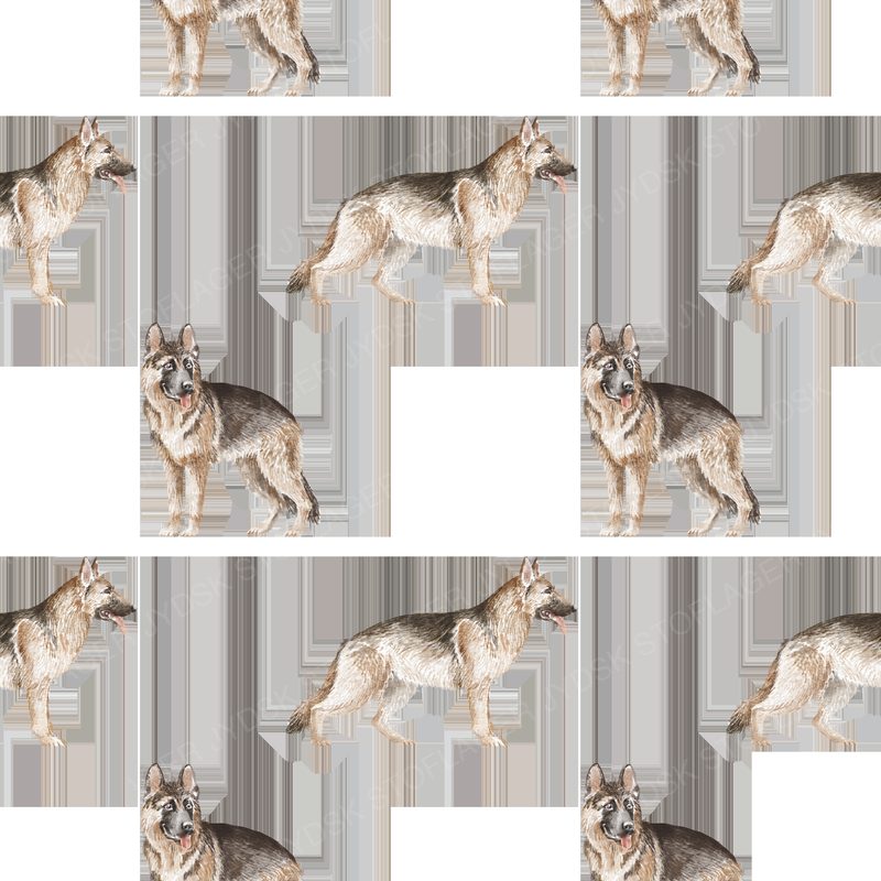 German Shepherd Pattern 1