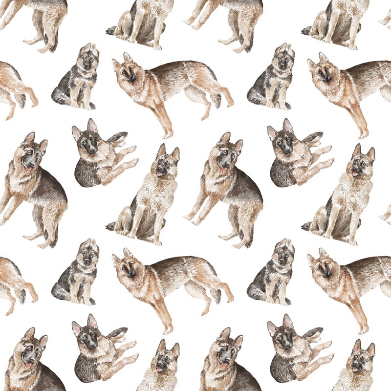 German Shepherd Pattern 2